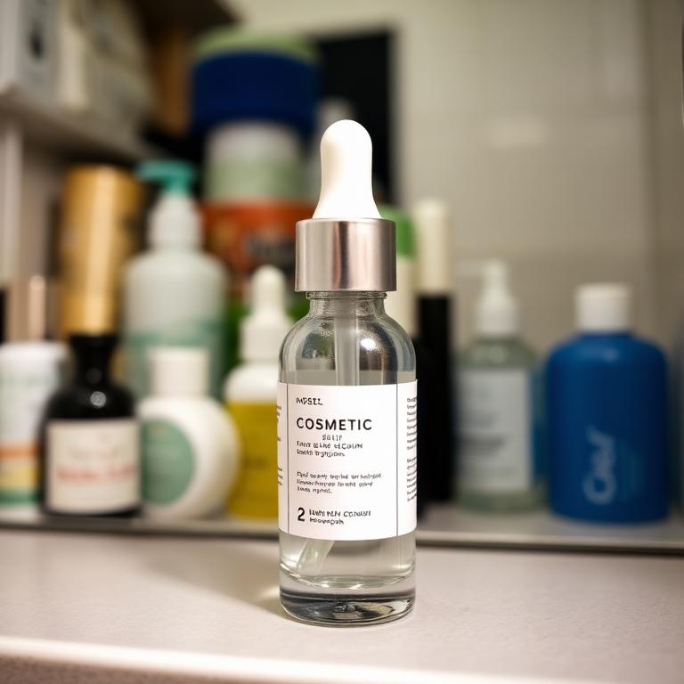 Serum do twarzy — zdjęcie przed obróbką AI